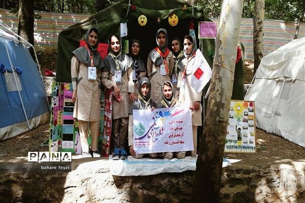 حضور پیشتازان دختر آذربایجان غربی در هشتمین دوره اردوی ملی