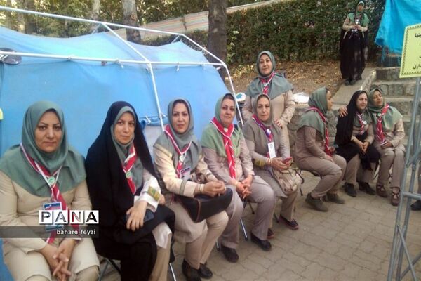 حضور پیشتازان دختر آذربایجان غربی در هشتمین دوره اردوی ملی