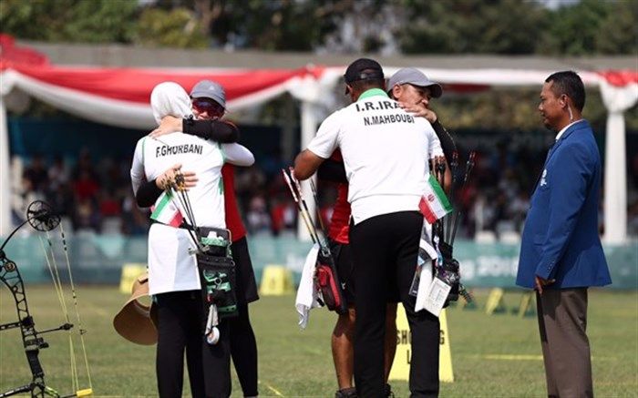 تیراندازی با کمان بازی‌های آسیایی 2018؛ میکس کامپوند ایران صاحب نشان برنز شد