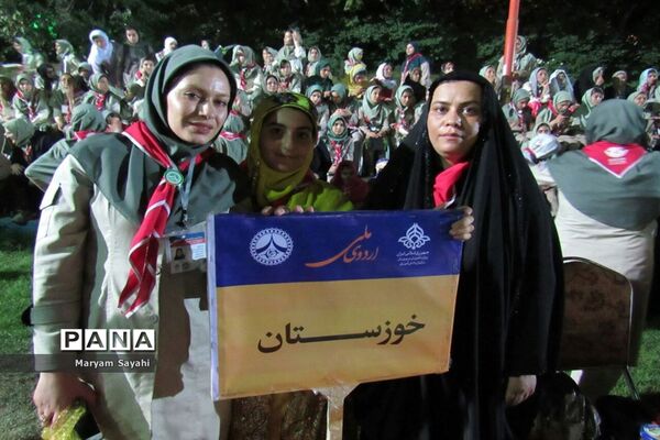 سومین روز حضور پیشتازان دختر خوزستان در اردوی ملی تهران