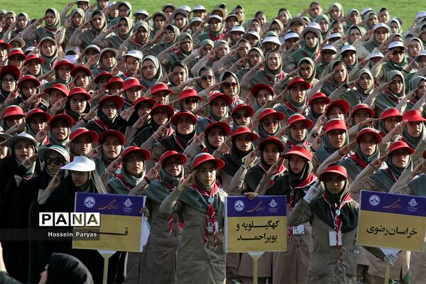 اختتامیه هشتمین اردوی ملی پیشتازان دختر