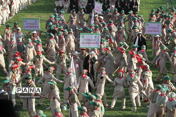 اختتامیه هشتمین اردوی ملی پیشتازان دختر
