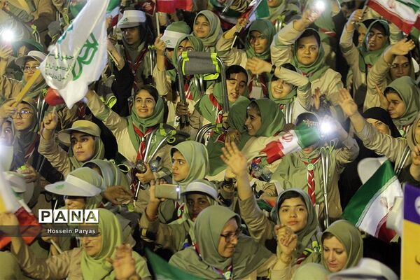 اختتامیه هشتمین اردوی ملی پیشتازان دختر