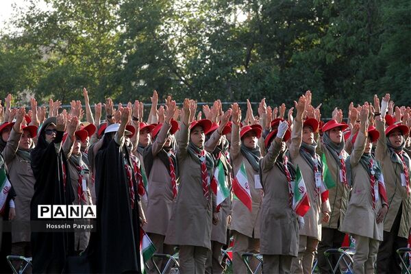 اختتامیه هشتمین اردوی ملی پیشتازان دختر