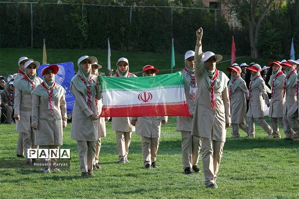 اختتامیه هشتمین اردوی ملی پیشتازان دختر