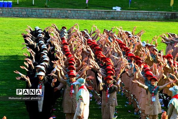اختتامیه هشتمین اردوی ملی پیشتازان دختر