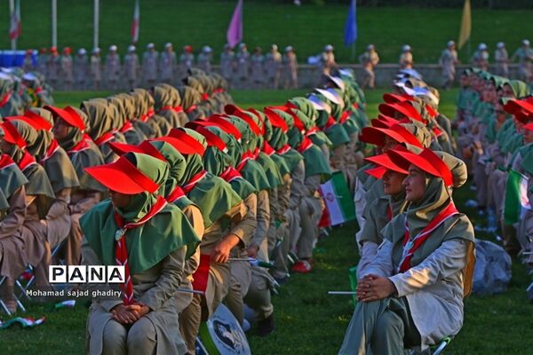 اختتامیه هشتمین اردوی ملی پیشتازان دختر