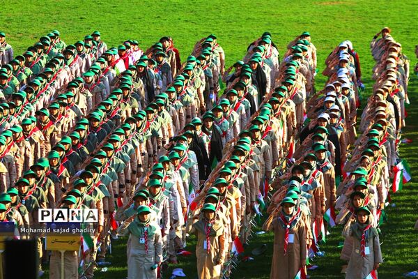 اختتامیه هشتمین اردوی ملی پیشتازان دختر