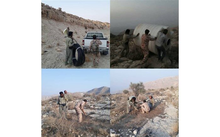 احداث آبشخور برای جلوگیری از استفاده مشترک دام و حیات وحش