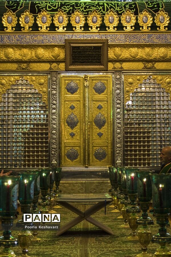 مراسم غبار روبی حرم مطهر حضرت سیدعلاالدین حسین(ع)
