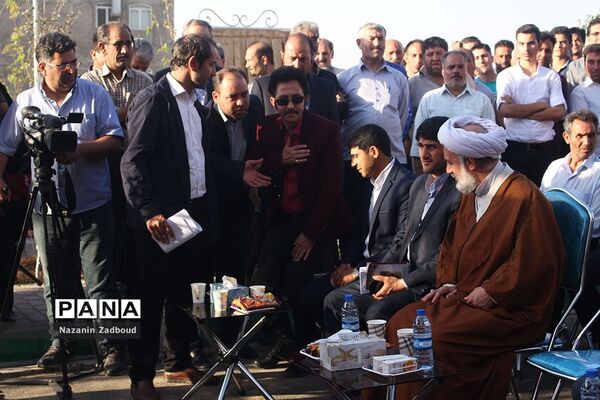 مراسم افتتاح  پارک سجادیه و میادین ورزشی در تبریز