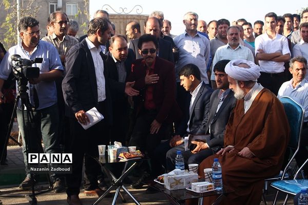 مراسم افتتاح  پارک سجادیه و میادین ورزشی در تبریز