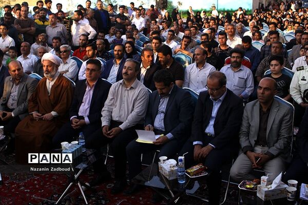 مراسم افتتاح  پارک سجادیه و میادین ورزشی در تبریز