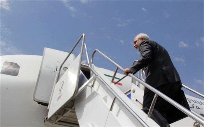 ظریف راهی عشق آباد شد