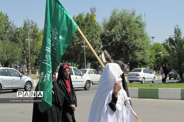 حرکت کاروان غدیردر شهرستان فیروزکوه