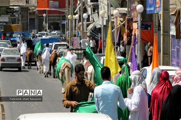 حرکت کاروان غدیردر شهرستان فیروزکوه