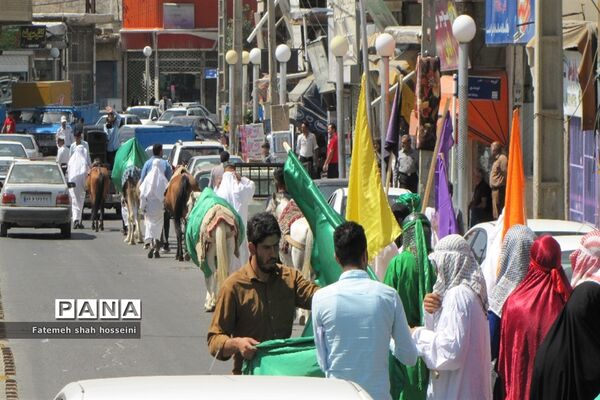حرکت کاروان غدیردر شهرستان فیروزکوه