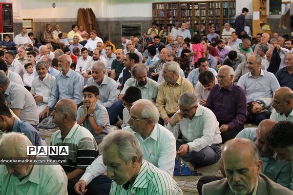 مراسم بزرگداشت عید غدیر خم در مسجد النّبی(ص) غرب تهران