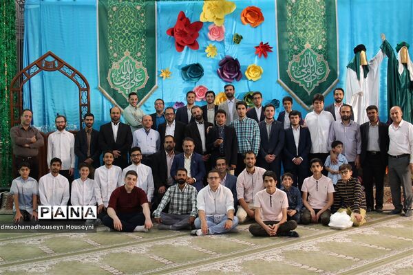 مراسم بزرگداشت عید غدیر خم در مسجد النّبی(ص) غرب تهران