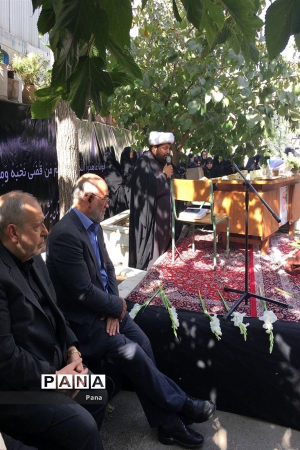 مراسم تشییع استاد خوشنویسان، پیشکسوت تعلیم و تربیت