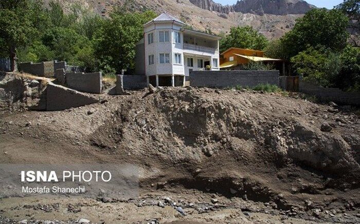 یخهای ذوب شده دماوند همه چیز را شُست و بُرد + تصاویر