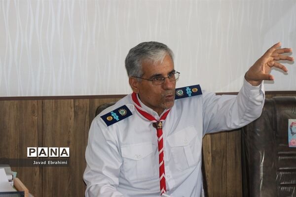 پیش اردوی دانش آموزان دختر پیشتاز خراسان رضوی شرکت کننده در اردوی ملی