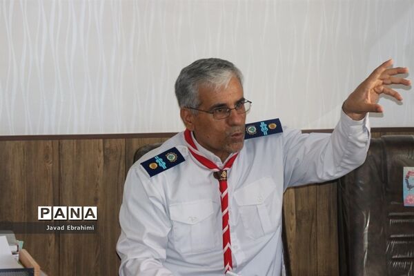 پیش اردوی دانش آموزان دختر پیشتاز خراسان رضوی شرکت کننده در اردوی ملی
