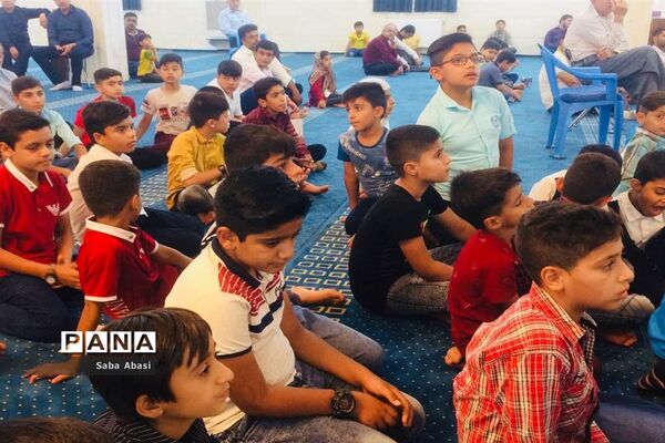 اختتامیه مکاتب قرآن تابستانی در گله دار فارس
