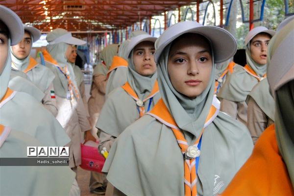 حضور پیشتازان شهرستان‌های استان تهران درهشتمین اردوی ملی