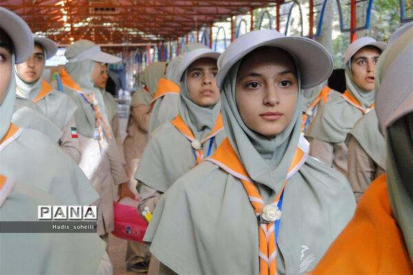 حضور پیشتازان شهرستان‌های استان تهران درهشتمین اردوی ملی