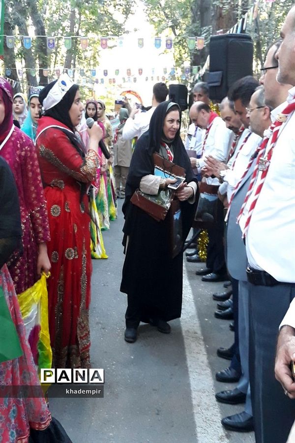 حضور دانش آموزان  پیشتاز دختر استان کهگیلویه و بویراحمد در هشتمین اردوی ملی پیشتازان کشور