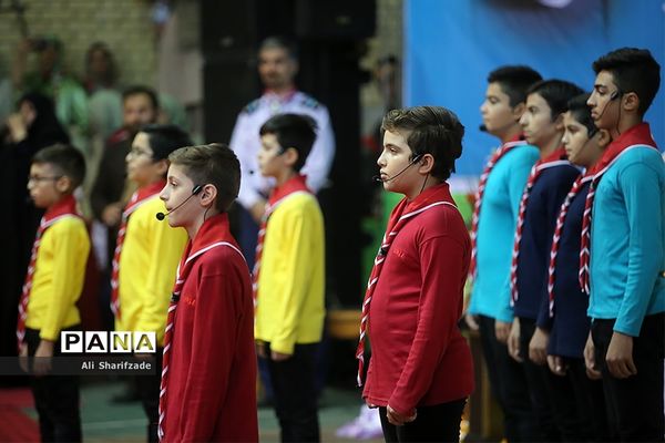 افتتاح هشتمین اردوی ملی پیشتاران دختر