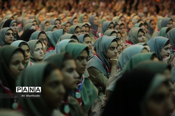 افتتاح هشتمین اردوی ملی پیشتاران دختر