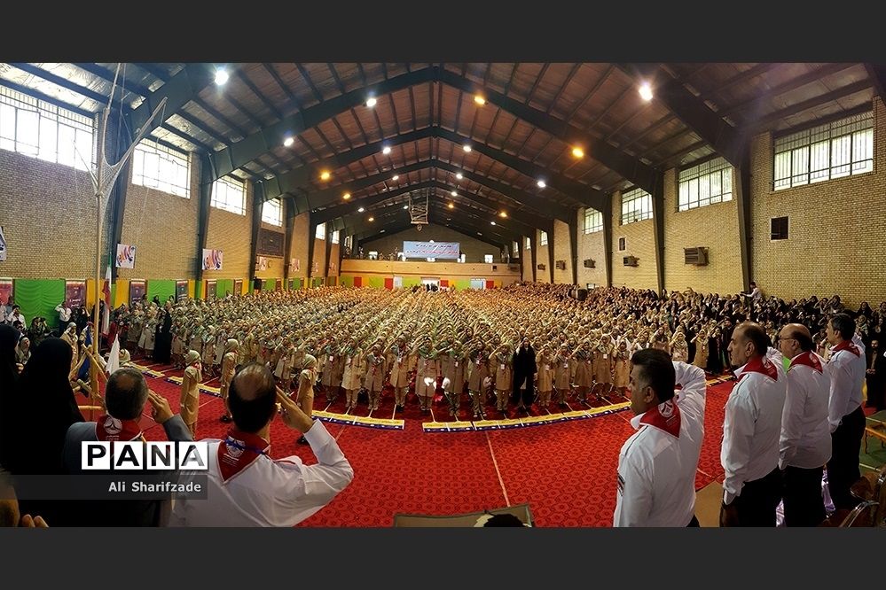 افتتاح هشتمین اردوی ملی پیشتاران دختر