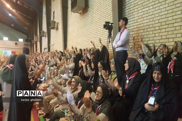 افتتاحیه اردوی ملی پیشتازان دختر، اردوگاه شهید باهنر تهران