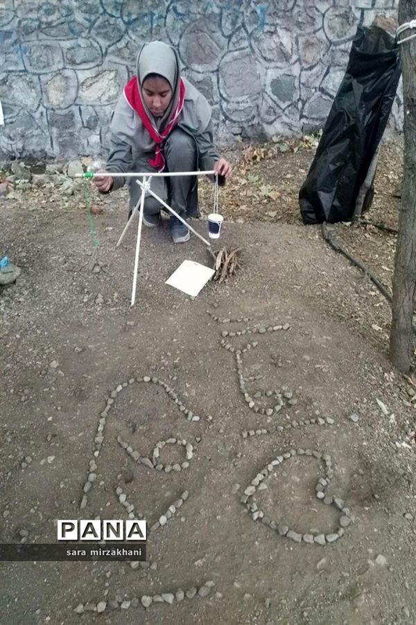 حضور فعال پیشتازان دختر استان مرکزی در هشتمین  اردوی ملی