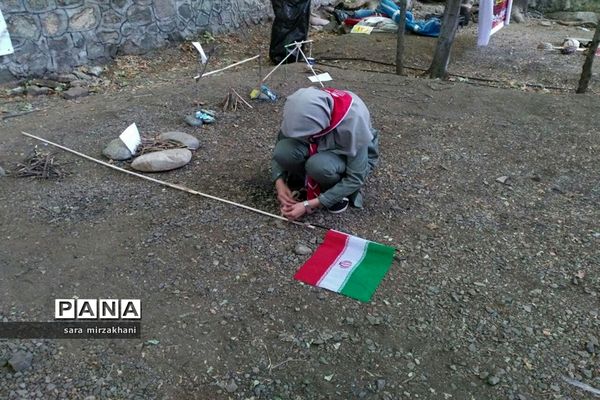 حضور فعال پیشتازان دختر استان مرکزی در هشتمین  اردوی ملی