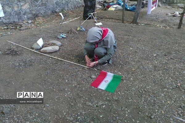 حضور فعال پیشتازان دختر استان مرکزی در هشتمین  اردوی ملی
