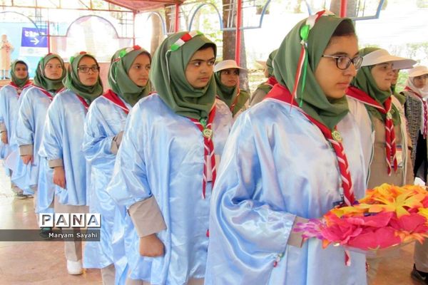 حضور پیشتازان دختر خوزستان در اردوی ملی تهران