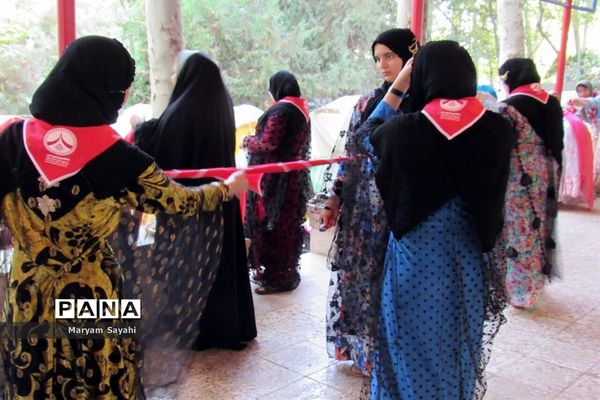حضور پیشتازان دختر خوزستان در اردوی ملی تهران