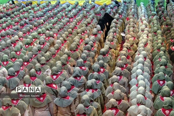 حضور پیشتازان دختر خوزستان در اردوی ملی تهران
