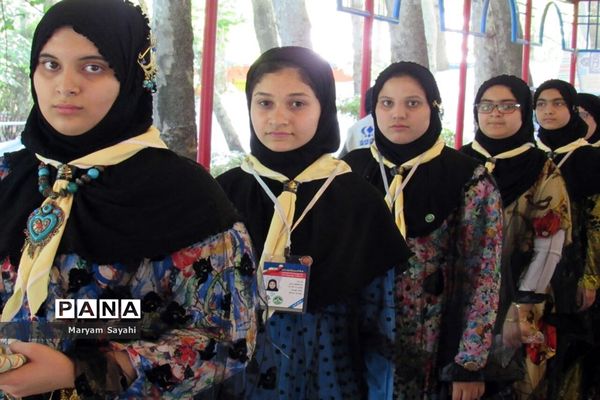 حضور پیشتازان دختر خوزستان در اردوی ملی تهران
