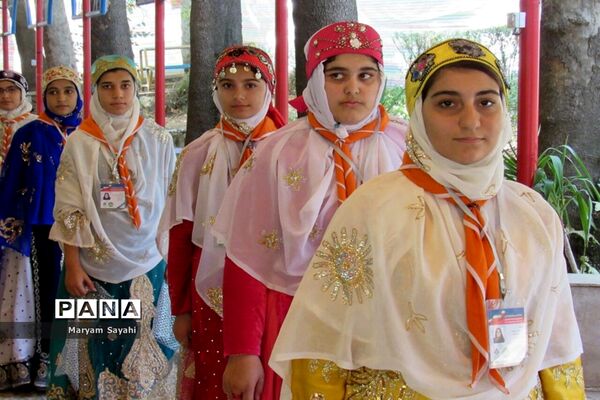 حضور پیشتازان دختر خوزستان در اردوی ملی تهران
