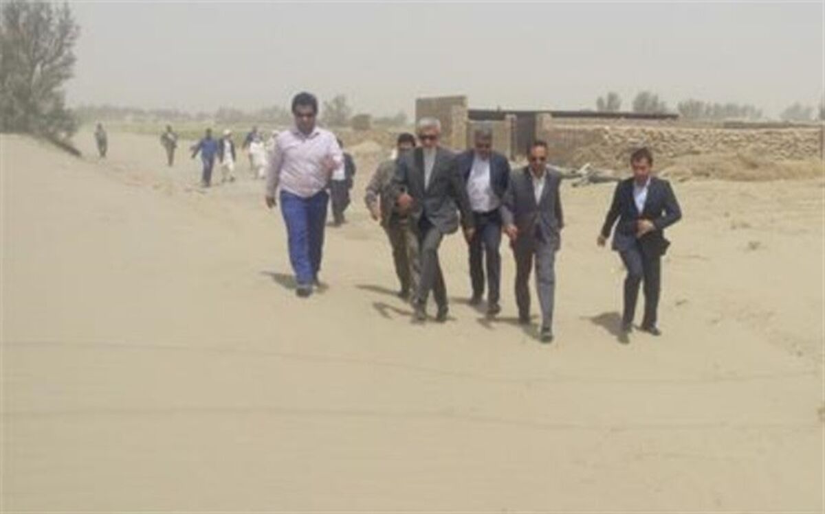 استاندار از سیستان بازدید کرد