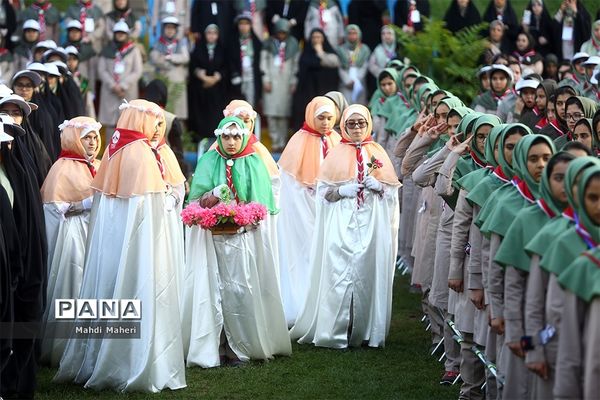 دومین روز از هشتمین اردوی ملی پیشتازان دختر