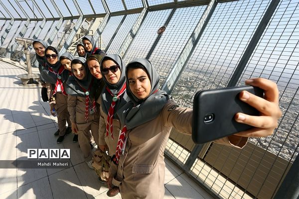 دومین روز از هشتمین اردوی ملی پیشتازان دختر