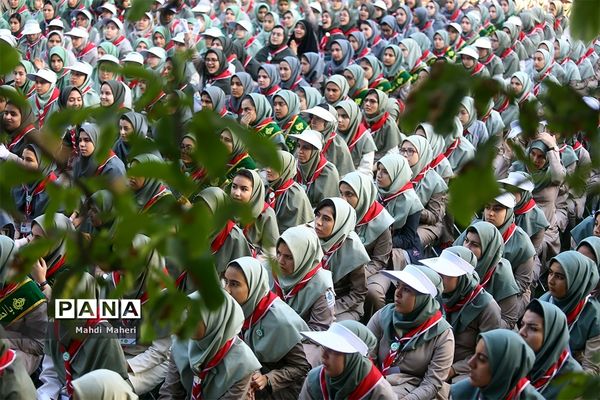 دومین روز از هشتمین اردوی ملی پیشتازان دختر