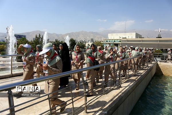 دومین روز از هشتمین اردوی ملی پیشتازان دختر