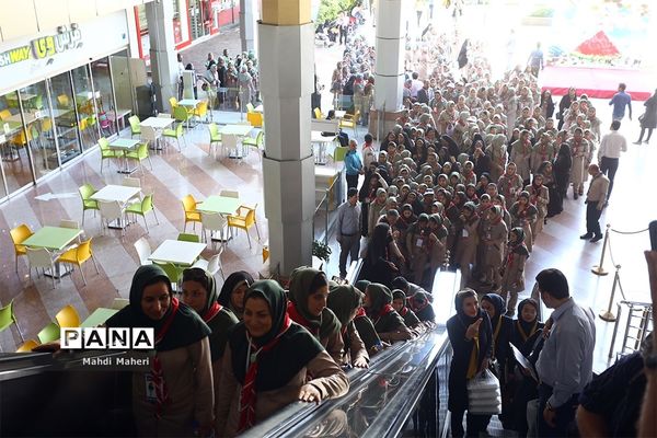 دومین روز از هشتمین اردوی ملی پیشتازان دختر