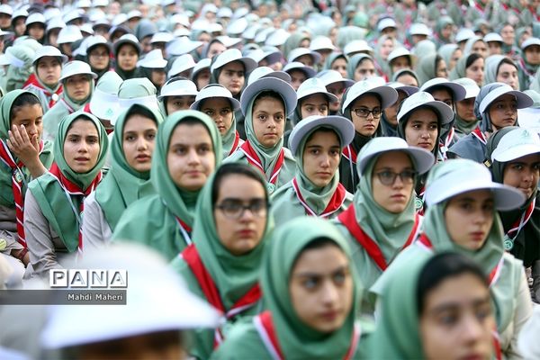 دومین روز از هشتمین اردوی ملی پیشتازان دختر
